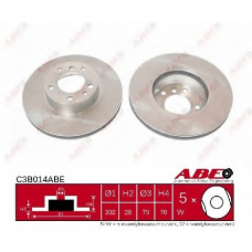C3B014ABE ABE Тормозной диск