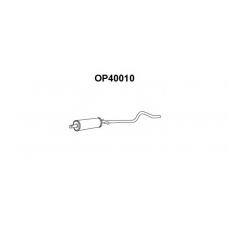 OP40010 VENEPORTE Средний глушитель выхлопных газов