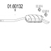 01.60132 MTS Глушитель выхлопных газов конечный