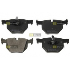 BD S708P STARLINE Комплект тормозных колодок, дисковый тормоз