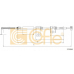 17.5016 COFLE Трос, стояночная тормозная система
