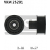 VKM 25201 SKF Паразитный / ведущий ролик, зубчатый ремень