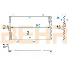 7401535 BEHR Condenser