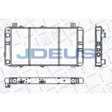 RA0440000 JDEUS Радиатор, охлаждение двигателя