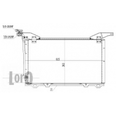 054-016-0012 LORO Конденсатор, кондиционер
