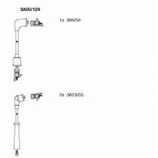 3A00/124 BREMI Комплект проводов зажигания