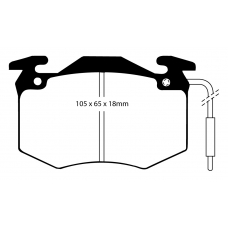 DP2546 EBC Brakes Колодки тормозные