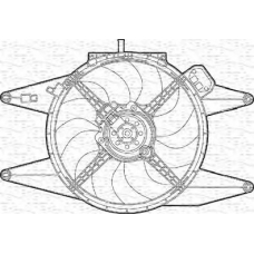 069422042010 MAGNETI MARELLI Вентилятор, охлаждение двигателя