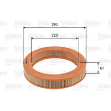 585727 VALEO Воздушный фильтр