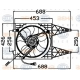 8EW 351 042-551 HELLA Вентилятор, охлаждение двигателя