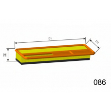 P191A MISFAT Воздушный фильтр