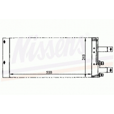 94112 NISSENS Конденсатор, кондиционер