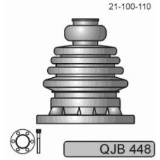 QJB448 QUINTON HAZELL Комплект пылника, приводной вал