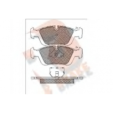 RB0801 R BRAKE Комплект тормозных колодок, дисковый тормоз