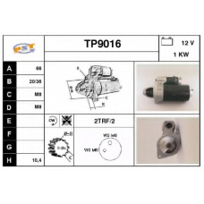 TP9016 SNRA Стартер