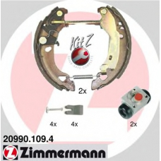 20990.109.4 ZIMMERMANN Комплект тормозных колодок