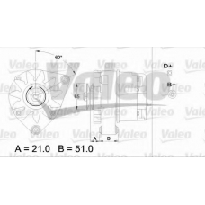 436130 VALEO Генератор