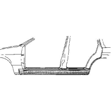 3314104 VAN WEZEL Накладка порога