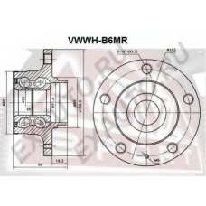 VWWH-B6MR ASVA Ступица