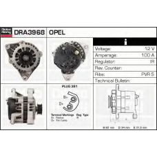 DRA3968 DELCO REMY Генератор