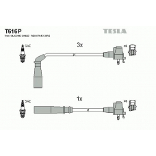 T616P TESLA Комплект проводов зажигания