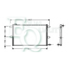 CO0193 EQUAL QUALITY Конденсатор, кондиционер