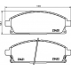 8DB 355 009-661 HELLA PAGID Комплект тормозных колодок, дисковый тормоз