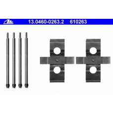 13.0460-0263.2 ATE Комплектующие, колодки дискового тормоза