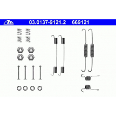 03.0137-9121.2 ATE Комплектующие, тормозная колодка