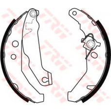 GS8279 TRW Комплект тормозных колодок