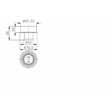 TKR 9954 TIMKEN Натяжной ролик, ремень грм