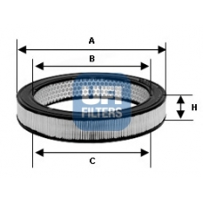 30.943.00 UFI Воздушный фильтр