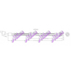 H5566 Brovex-Nelson Тормозной шланг