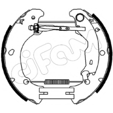 151-089 CIFAM Комплект тормозных колодок