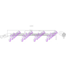 H4909 Brovex-Nelson Тормозной шланг