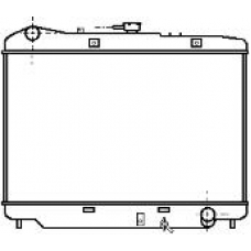 37002179 VAN WEZEL Радиатор, охлаждение двигателя