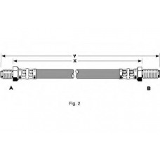 PHC129 TRW Тормозной шланг