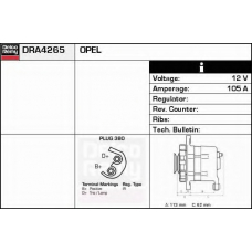 DRA4265 DELCO REMY Генератор