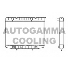 102230 AUTOGAMMA Радиатор, охлаждение двигателя