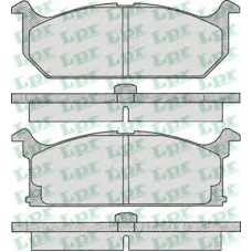 05P291 LPR Комплект тормозных колодок, дисковый тормоз