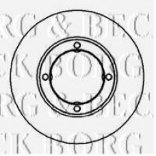 BBD4922 BORG & BECK Тормозной диск