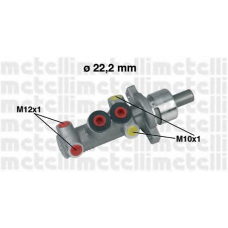 05-0310 METELLI Главный тормозной цилиндр