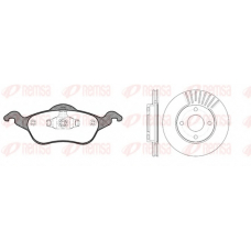 8691.00 REMSA Комплект тормозов, дисковый тормозной механизм