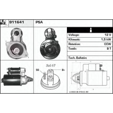 911641 EDR Стартер