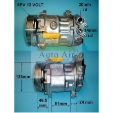 14-1314 AUTO AIR GLOUCESTER Компрессор, кондиционер