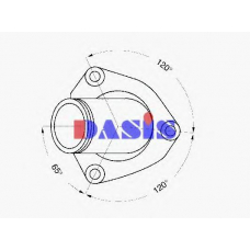 751908N AKS DASIS Термостат, охлаждающая жидкость