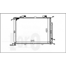 054-017-0010 LORO Радиатор, охлаждение двигателя
