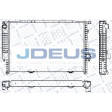 RA0050180 JDEUS Радиатор, охлаждение двигателя