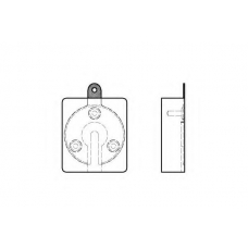 0059.00 QUINTON HAZELL Комплект тормозных колодок, дисковый тормоз