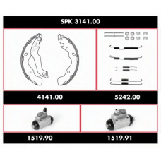 SPK 3141.00 ROADHOUSE Комплект тормозов, барабанный тормозной механизм